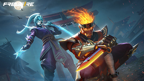 Arte Free Fire samurai